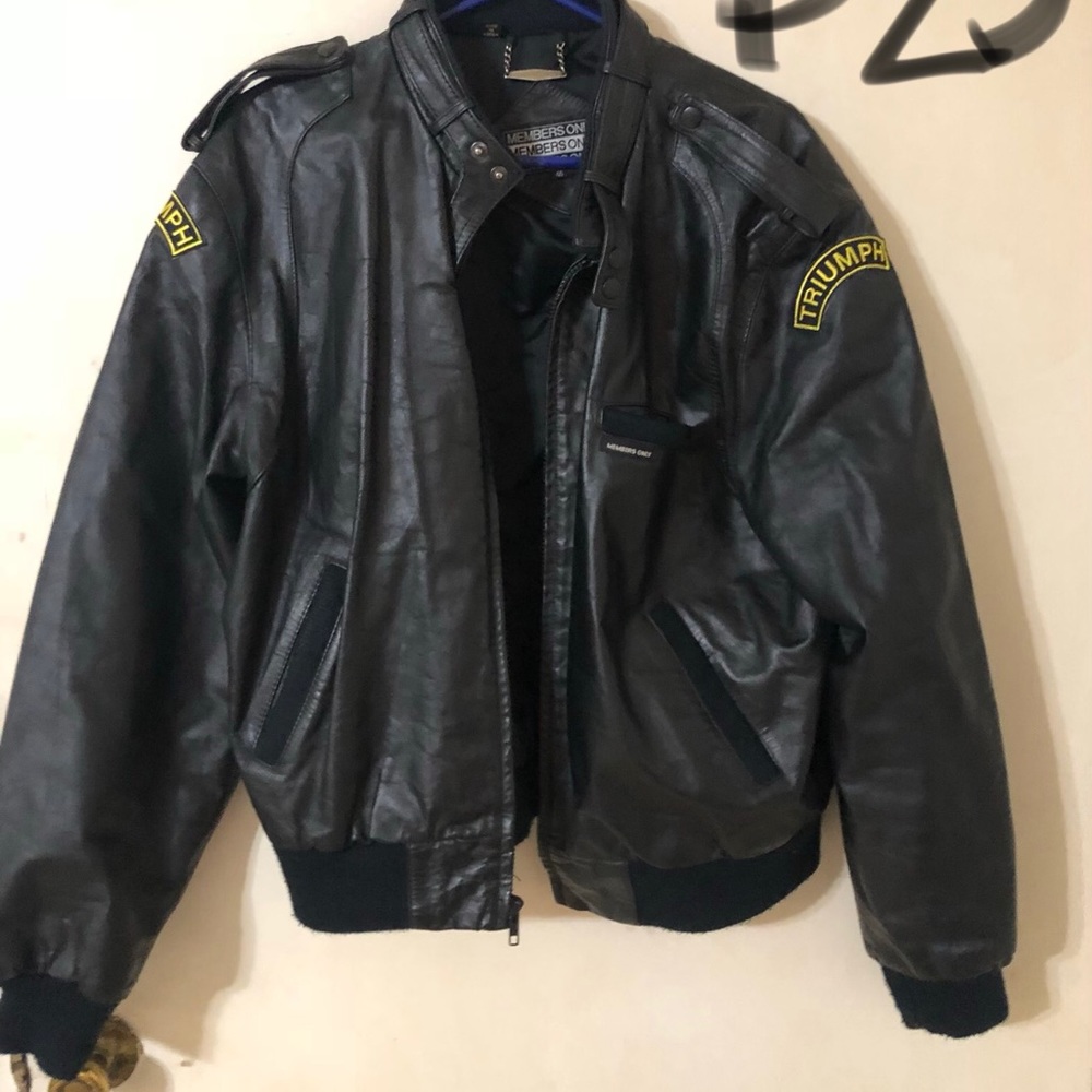 Triumph motorcycle jacket
